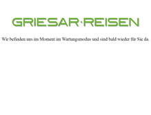 Tablet Screenshot of griesar-reisen.de